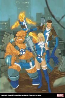Fantastic Four #1 Phil Noto X-treme Marvel Variant Cover