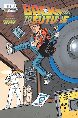 back to the future cover b