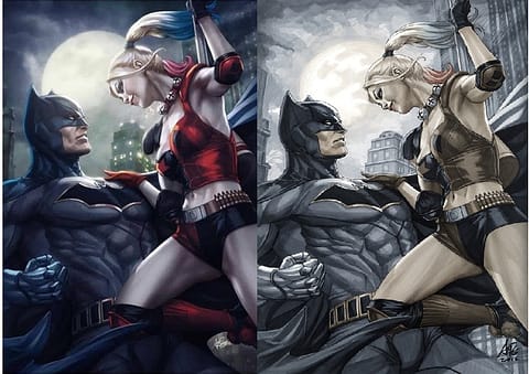Batman 1 color and sketch legacy edition