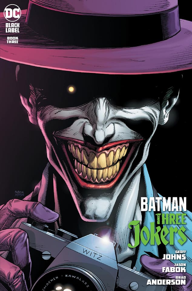 Batman Three Jokers #3 Jason Fabok Joker Killing Joke Hawaiian Shirt ...