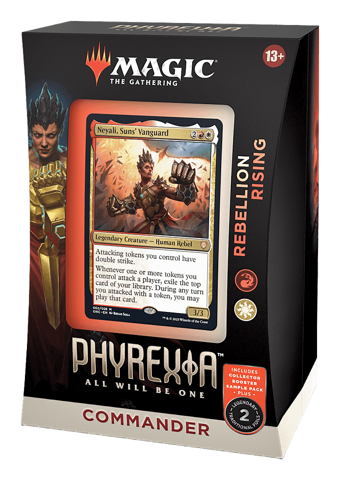 Magic the Gathering Phyrexia All Will Be One Rebellion Rising Commander
