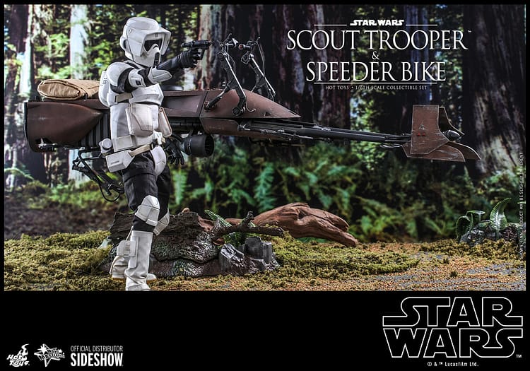 Scout Trooper and Speeder Bike Return