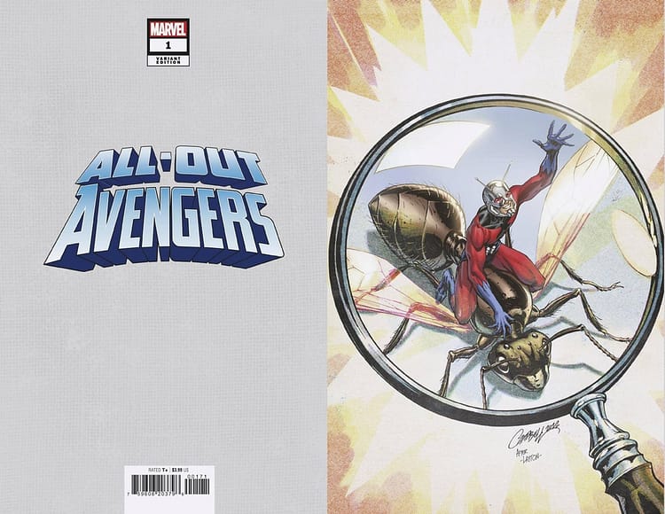 All-Out Avengers #1  J Scott Campbell 1-100 Virgin Variant