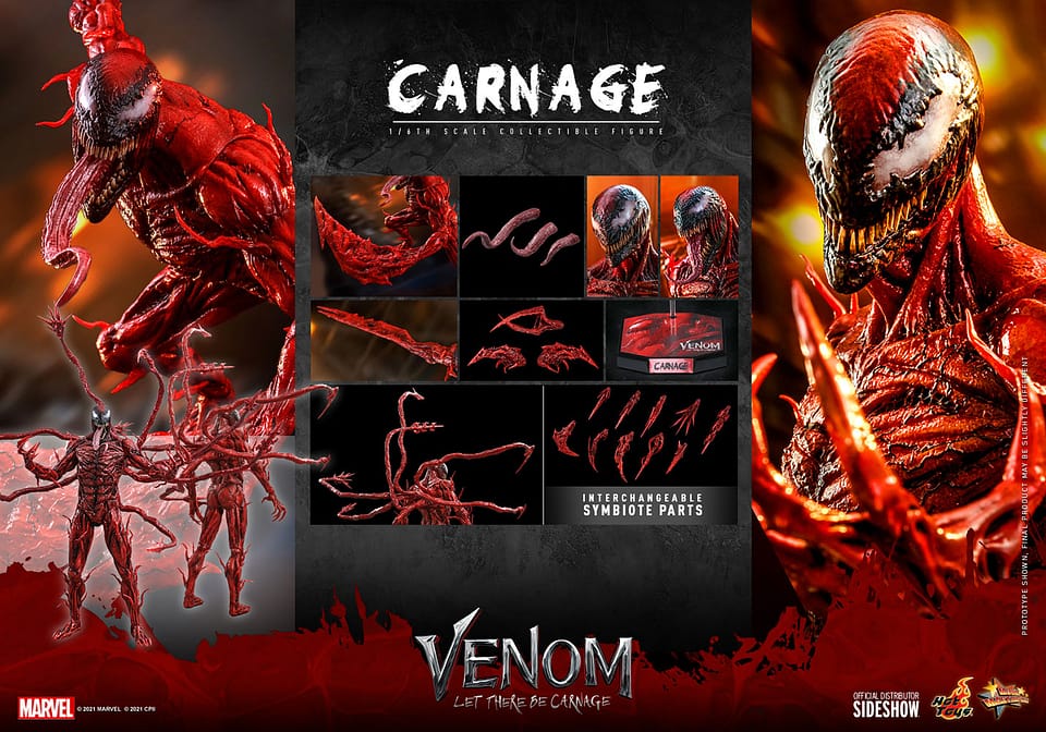 Carnage Sixth Scale Collectible Figure - Venom Let There be Carnage19