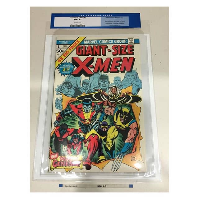 Just in!  Giant-size #xmen #1 #cgc 9.2 universal OW. Out of holder