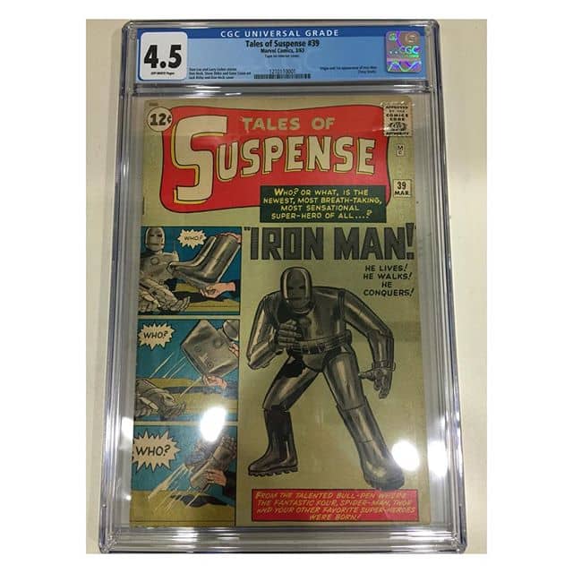 Just in from #cgc Tales of Suspense #39 first #ironman