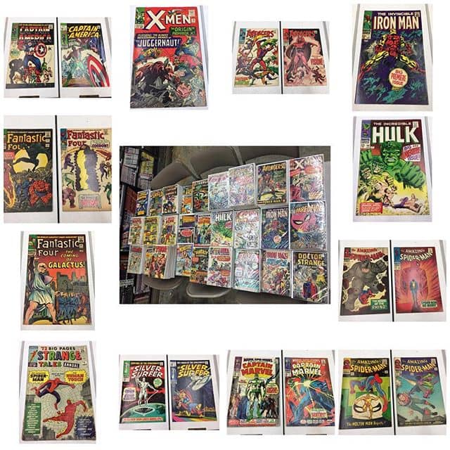 Some of the keys from the #silverage #comics collection that came in!  Please DM for pricing or email us at legacycomics@hotmail for the complete inventory of the collection #forsale #captainamerica #spiderman #igcomics #igcomicfamily #avengers #xmen #ironman #daredevil #hulk #thor #fantasticfour #silversurfer