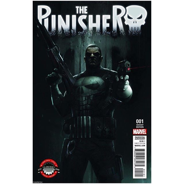 Our latest giveaway is #punisher Limited Edition Comix Variant #1 with exclusive cover by Francesco Mattina!  Just like our Facebook page: legacy comics and cards and share the Facebook post for your chance to win!  1 winner will be selected in 5/18. Make sure to comment on the Facebook post that you liked and shared to win.  #francescomattina